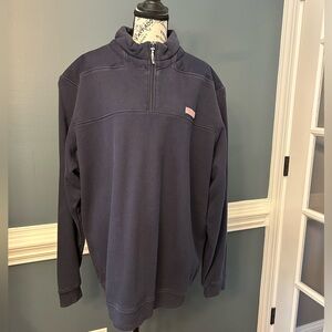 Vineyard Vines Men's Navy Half-Zip Pullover